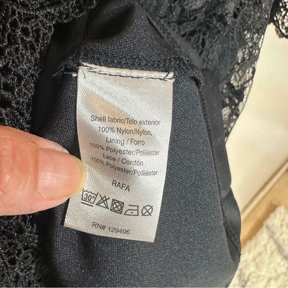 VENUS Black Ruffled Tiered Off-the-Shoulder Sundress - Picture 6 of 7